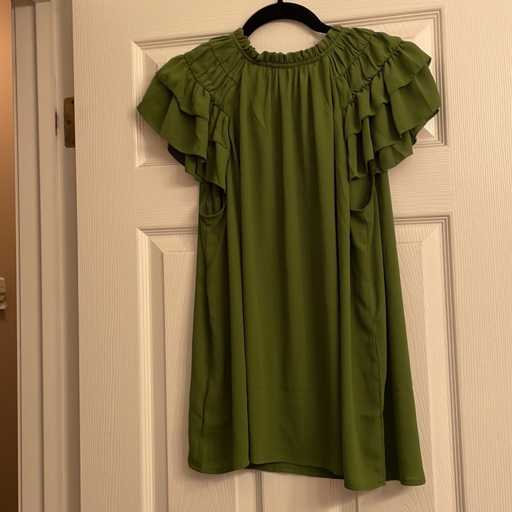 Lark & Ro Blouse. NWOT. - Picture 3 of 5